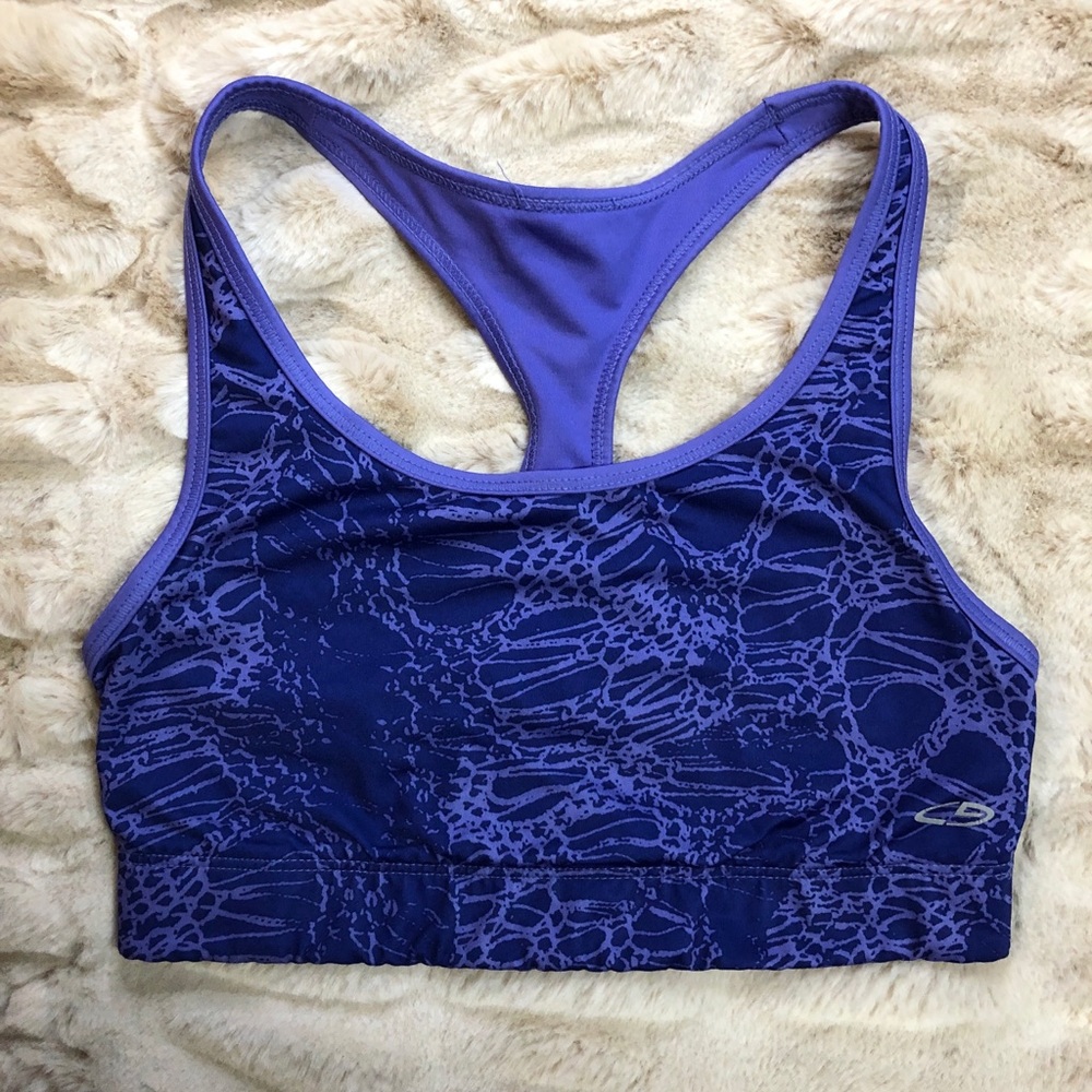 Purple Sports Bra